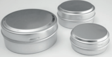 Stepped Top Aluminium Containers